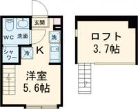 ヴェローナ平井の間取り