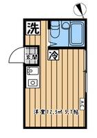 東京都新宿区富久町(アパート)の賃貸物件の間取り