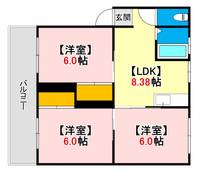 BAUHAUS牛田新町の間取り