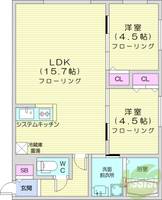 物件の間取り画像