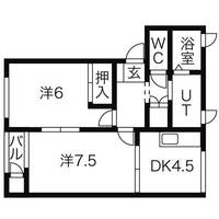 レジーナ Aの間取り