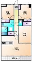 物件の間取り画像