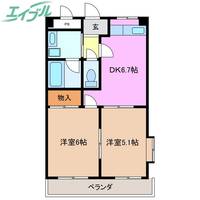 物件の間取り画像