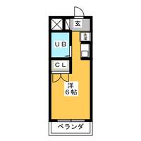 グラディート南浦和の間取り