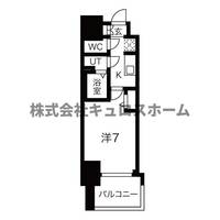 大阪府大阪市天王寺区国分町(マンション)の賃貸物件の間取り