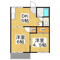プランドール高屋の間取り