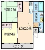物件の間取り画像