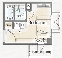 ラドミスレジデンス大宮(女性専用フロア)の間取り
