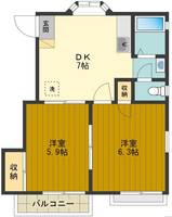 物件の間取り画像