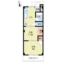 藤代ハイムの間取り