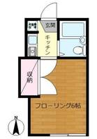 コーポKの間取り