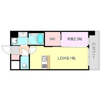 セレニテ十三ミラクの間取り