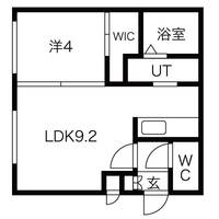 北海道札幌市西区琴似四条6(マンション)の賃貸物件の間取り