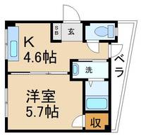 物件の間取り画像