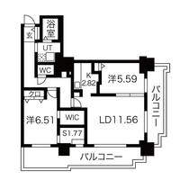 パシフィックタワー札幌の間取り