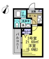 東京都葛飾区堀切1(アパート)の賃貸物件の間取り