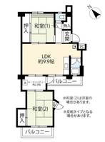 物件の間取り画像