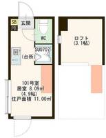 SALVIA J (サルヴィアジェイ)の間取り