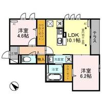 埼玉県川口市大字里(アパート)の賃貸物件の間取り