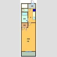 クレールたつたの間取り