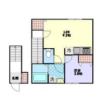 宮城県仙台市宮城野区新田4(アパート)の賃貸物件の間取り