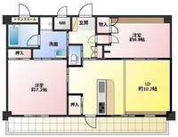 フレッシュガーデンKの間取り
