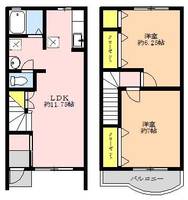 ブルーウッドBの間取り