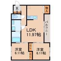 物件の間取り画像