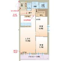 物件の間取り画像