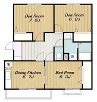 グランディール21の間取り