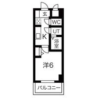 大阪府大阪市東住吉区桑津3(マンション)の賃貸物件の間取り