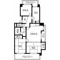 愛知県名古屋市名東区大針1(マンション)の賃貸物件の間取り