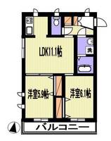 物件の間取り画像