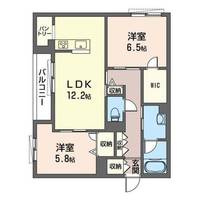 グランシャルムの間取り