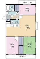 メゾン・デュ・モンテの間取り