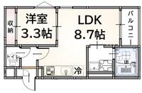 物件の間取り画像