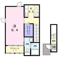 東京都中野区新井5(アパート)の賃貸物件の間取り