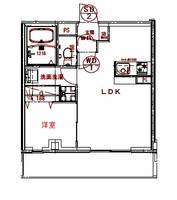 フラシア井土ヶ谷の間取り