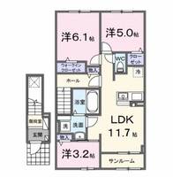 物件の間取り画像