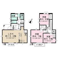 東京都板橋区赤塚5(一戸建)の賃貸物件の間取り