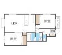 福岡県福岡市南区老司4(アパート)の賃貸物件の間取り