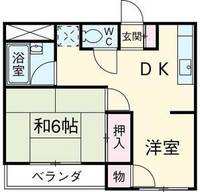 シティー秋桜の間取り