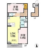 D-ROOM八本松東の間取り