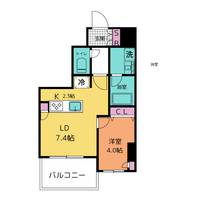 東京都大田区大森北3(マンション)の賃貸物件の間取り