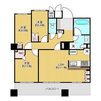 ライオンズタワー神戸・旧居留地の間取り
