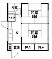 東京都八王子市椚田町(一戸建)の賃貸物件の間取り