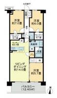 物件の間取り画像