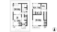 兵庫県宝塚市谷口町(一戸建)の賃貸物件の間取り