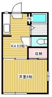 ハイツあおばの間取り