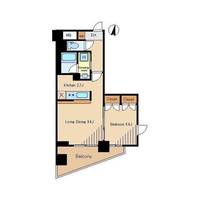 東京都杉並区和田1(マンション)の賃貸物件の間取り